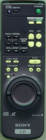 SONY 1-473-008-31 RMTM37A Genuine  OEM original Remote
