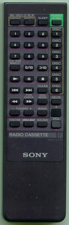 SONY 1-473-035-11 RMTC777 Genuine  OEM original Remote