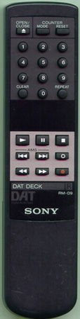 SONY 1-473-088-11 RMD9 Genuine  OEM original Remote