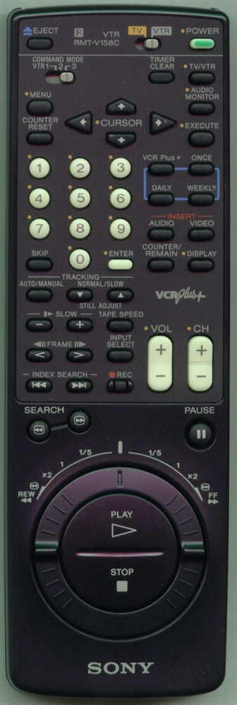 SONY 1-473-483-12 RMTV158C Refurbished Genuine OEM Original Remote