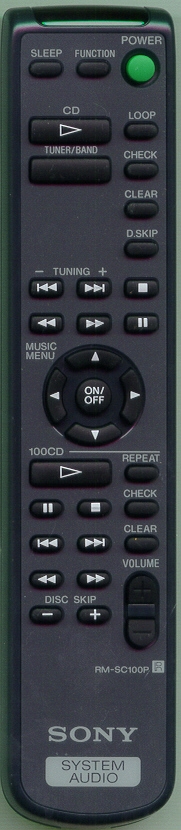SONY 1-473-517-11 RMSC100P Refurbished Genuine OEM Original Remote