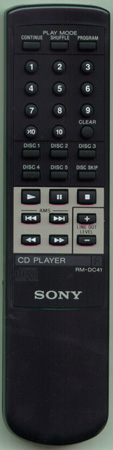 SONY 1-473-519-11 RMDC41 Genuine  OEM original Remote