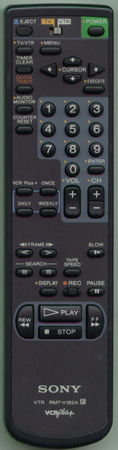 SONY 1-473-528-11 RMTV182A Genuine OEM original Remote