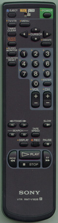 SONY 1-473-528-21 RMTV182B Genuine  OEM original Remote