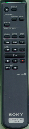 SONY 1-473-599-11 RMJ710 Genuine  OEM original Remote