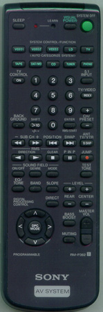 SONY 1-473-629-11 RMP362 Genuine  OEM original Remote