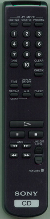 SONY 1-473-720-11 RMDX50 Genuine  OEM original Remote