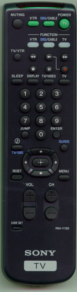 SONY 1-473-748-12 RMY135 Refurbished Genuine OEM Original Remote