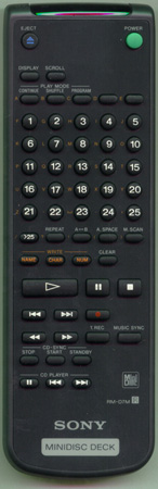 SONY 1-473-785-11 RMD7M Genuine  OEM original Remote
