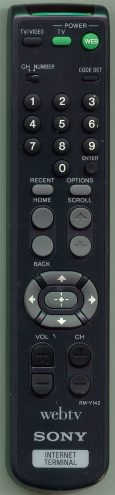 SONY 1-473-908-11 RMY142 Refurbished Genuine OEM Original Remote