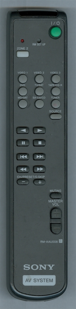 SONY 1-474-026-11 RM-AAU008 Refurbished Genuine OEM Original Remote
