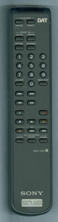 SONY 1-475-219-11 RMTD101 Genuine  OEM original Remote