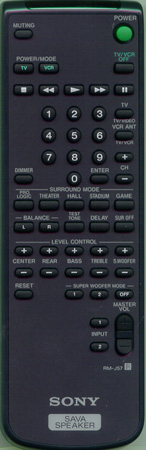 SONY 1-475-232-11 RMJ57 Genuine  OEM original Remote