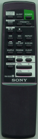 SONY 1-475-269-11 RMSG20 Genuine OEM original Remote