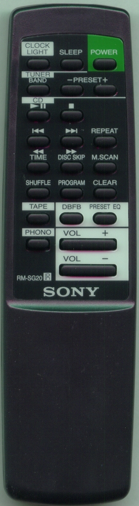 SONY 1-475-269-11 RMSG20 Refurbished Genuine OEM Original Remote
