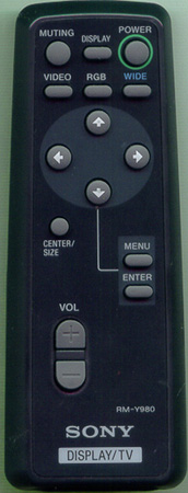 SONY 1-475-384-11 RMY980 Genuine OEM original Remote