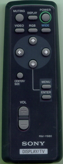SONY 1-475-384-11 RMY980 Refurbished Genuine OEM Original Remote
