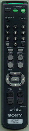 SONY 1-475-451-11 RMY801 Genuine  OEM original Remote