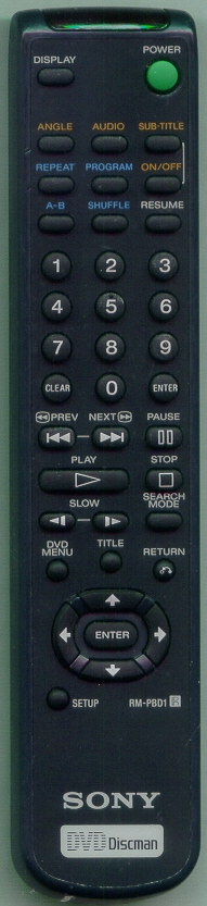 SONY 1-475-561-21 RMPBD1 Refurbished Genuine OEM Original Remote