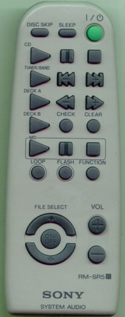 SONY 1-475-572-11 RMSR5 Genuine  OEM original Remote