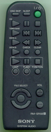 SONY 1-475-572-41 RMSR5B Genuine  OEM original Remote