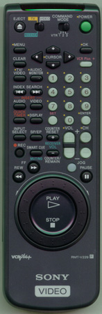 SONY 1-475-605-11 RMTV229 Genuine  OEM original Remote