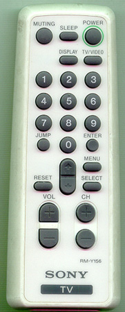 SONY 1-475-631-11 RMY156 WHITE Genuine  OEM original Remote