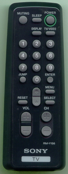 SONY 1-475-633-11 RMY156 BLACK Refurbished Genuine OEM Remote