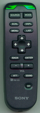 SONY 1-465-814-11 Genuine OEM original Remote