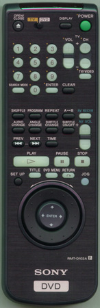 SONY 1-475-686-21 RMTD102A Genuine  OEM original Remote