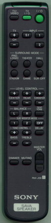 SONY 1-475-787-11 RMJ59 Genuine  OEM original Remote