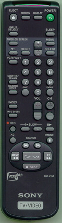 SONY 1-475-861-14 RMY153 Genuine  OEM original Remote