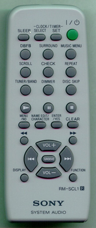 SONY 1-476-443-11 RMSCL1 Genuine OEM original Remote