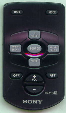 SONY 1-476-526-31 RMX115 Genuine OEM original Remote