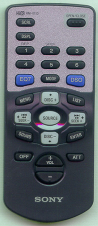 SONY 1-476-546-21 RM-X110 Genuine OEM original Remote