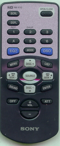 SONY 1-476-546-22 RM-X110 Refurbished Genuine OEM Original Remote