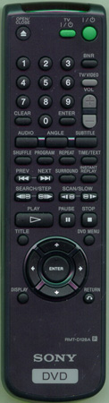 SONY 1-476-604-11 RMTD128A Genuine  OEM original Remote