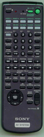 SONY 1-476-607-11 RMPP505L Genuine  OEM original Remote