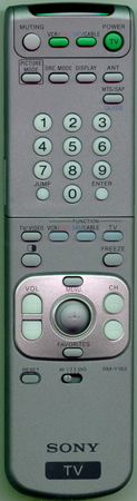 SONY 1-476-682-11 RMY183 Genuine OEM original Remote