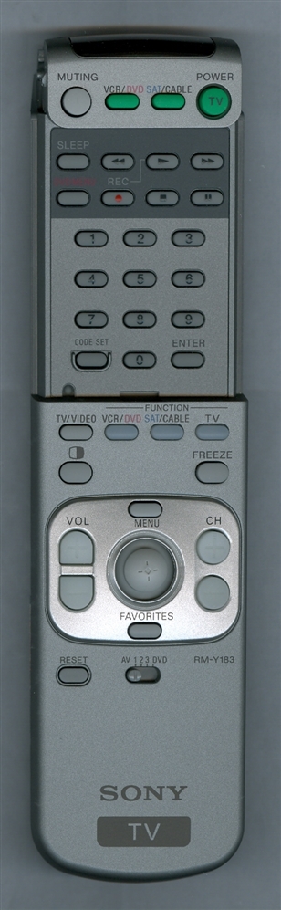 SONY 1-476-682-11 RMY183 Refurbished Genuine OEM Original Remote