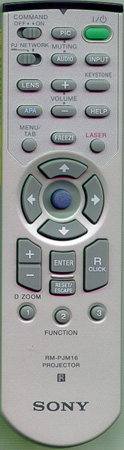 SONY 1-476-743-22 RMPJM16 Genuine  OEM original Remote
