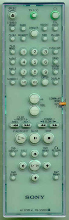 SONY 1-476-784-11 RMSS800 Genuine  OEM original Remote