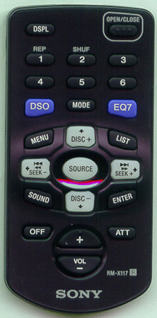 SONY 1-477-110-11 RMX117 Genuine  OEM original Remote