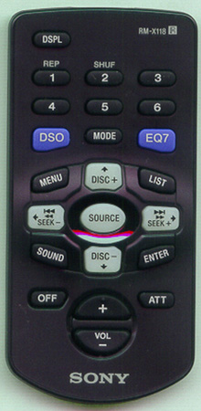 SONY 1-477-110-21 RMX118 Genuine  OEM original Remote