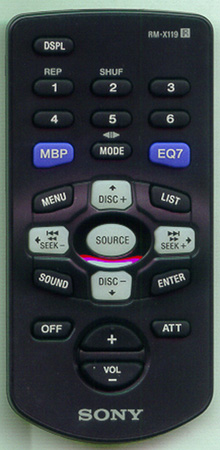 SONY 1-477-110-31 RMX119 Genuine  OEM original Remote