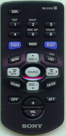 SONY 1-477-110-71 RMX141A Genuine  OEM original Remote