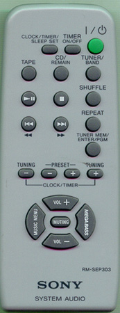 SONY 1-477-183-11 RMSEP303 Genuine OEM original Remote