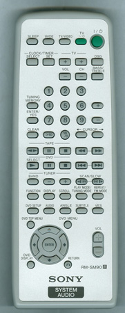 SONY 1-477-241-11 RMSM90 Genuine OEM original Remote