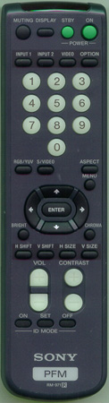 SONY 1-477-278-12 RM971 Genuine  OEM original Remote
