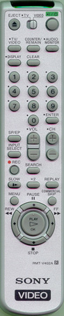 SONY 1-477-281-11 RMTV402A Genuine  OEM original Remote